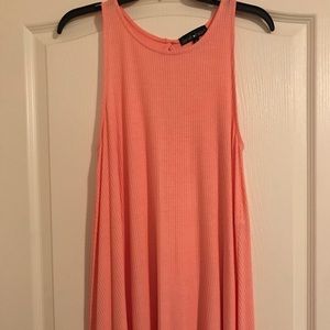 Coral dress